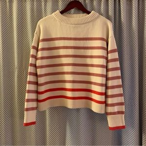 NWOT Ann Taylor Striped Sweater
